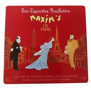 1980's Maxim's De Paris Chocolate Box - Collector's Item